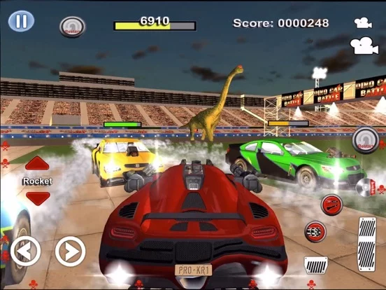 Изображение игры: Dino Car Battle-Driver Warrior