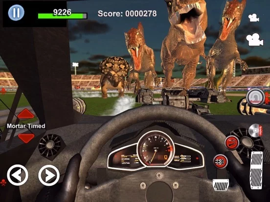 Изображение игры: Dino Car Battle-Driver Warrior