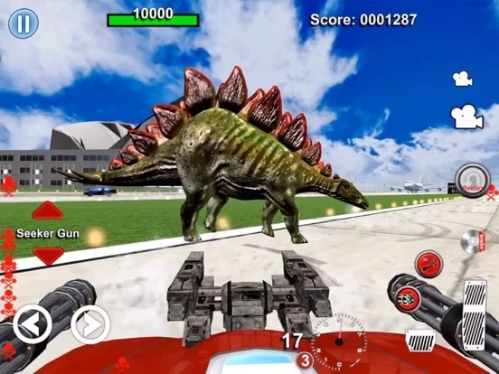 Изображение игры: Dino Car Battle-Driver Warrior