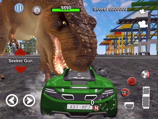 Изображение игры: Dino Car Battle-Driver Warrior