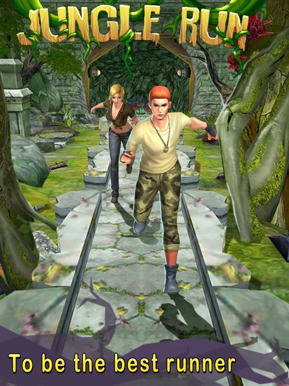 Изображение игры: Jungle Run