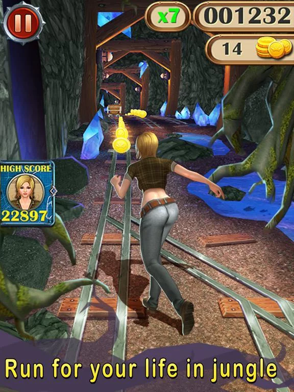 Изображение игры: Jungle Run
