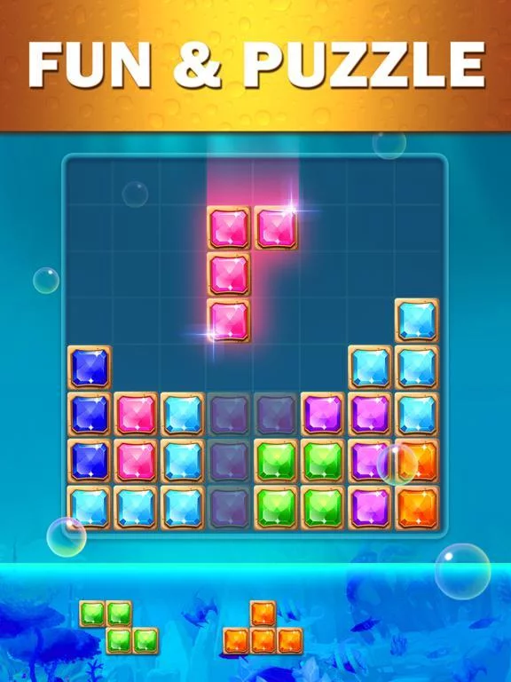 Изображение игры: Jewels Block Puzzle