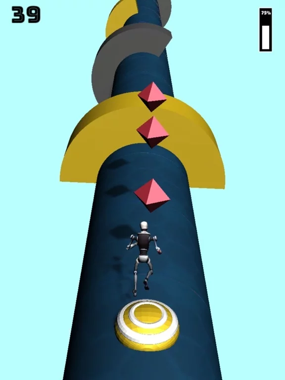 Изображение игры: Helix Dash: Twist and run game
