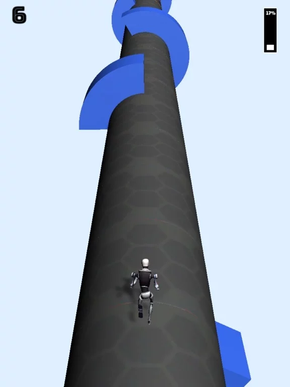 Изображение игры: Helix Dash: Twist and run game