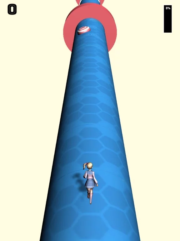 Изображение игры: Helix Dash: Twist and run game