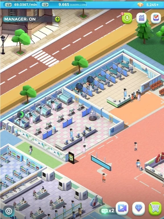 Изображение игры: Idle Hospital Tycoon