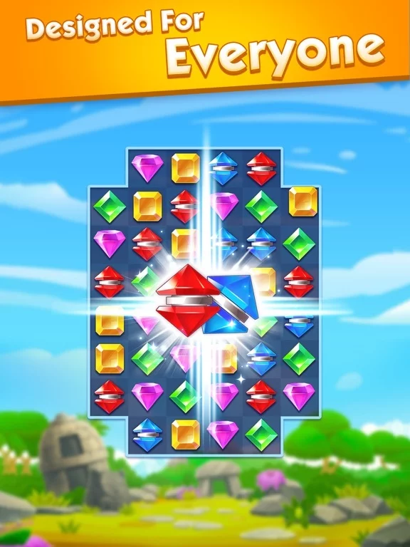 Изображение игры: Jewel World - Match 3 Games