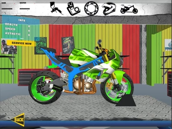 Изображение игры: Stunt Bike Freestyle