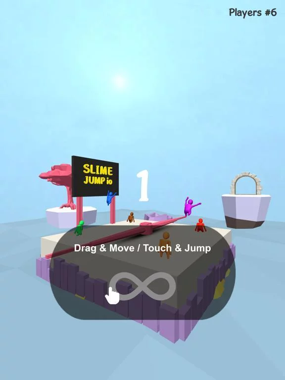Изображение игры: Slime Jump 3D