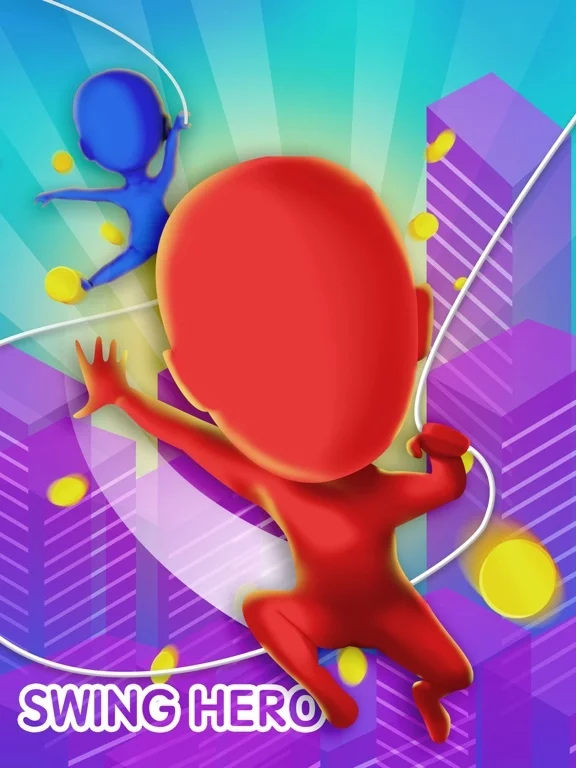 Изображение игры: Swing Hero - Leap And Glide 3D