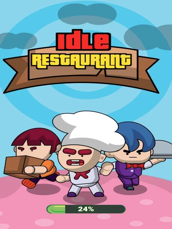 Изображение игры: Idle Restaurant.
