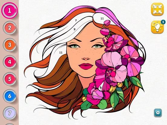 Изображение игры: Coloring Story - Happy Home