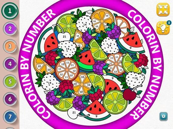 Изображение игры: Coloring Story - Happy Home