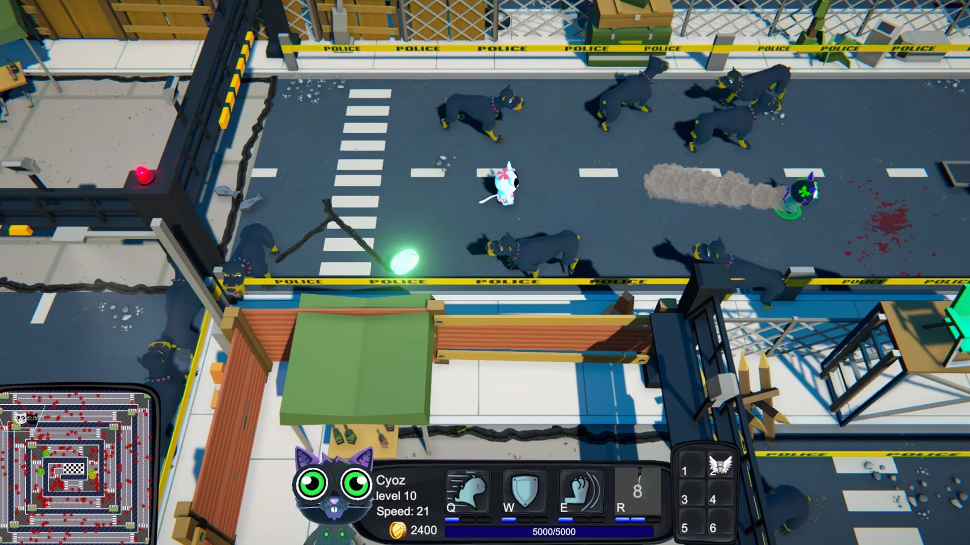 Изображение игры: Run Kitty Run