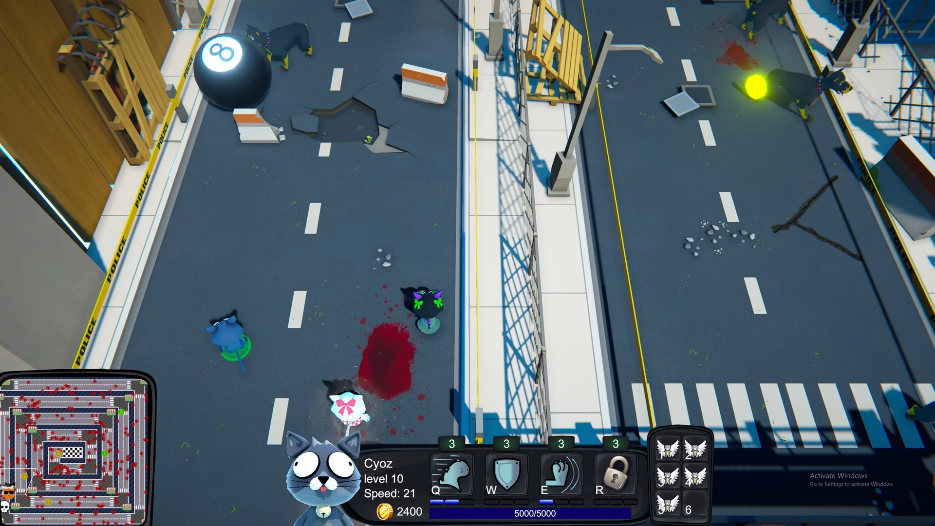 Изображение игры: Run Kitty Run