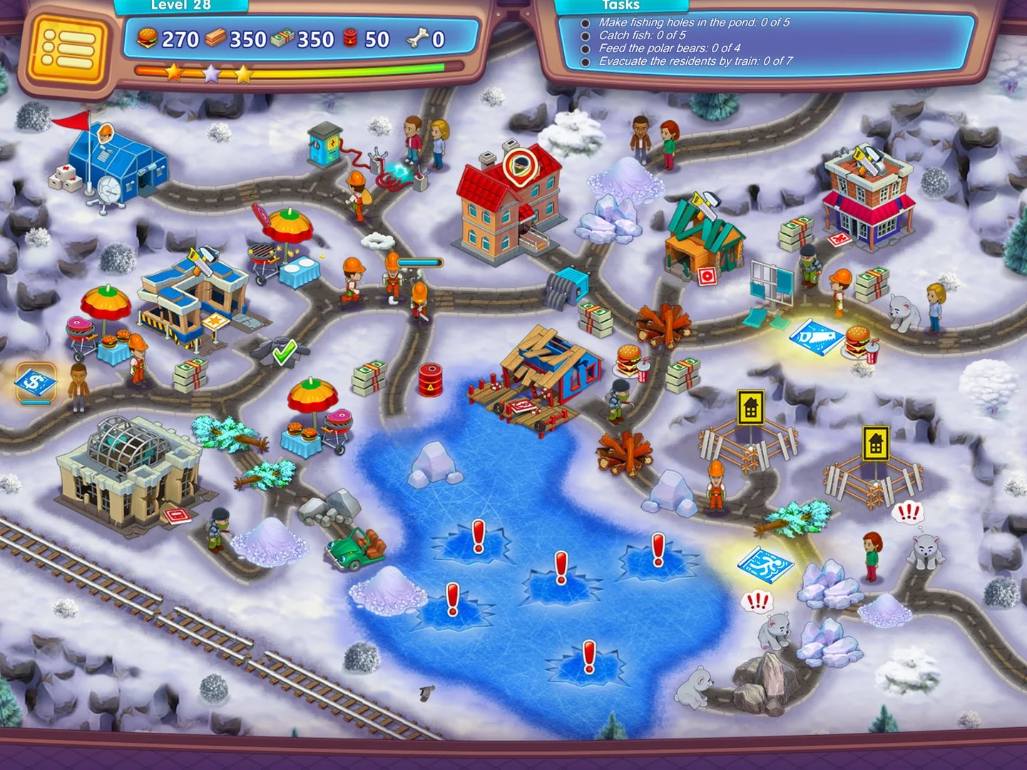 Изображение игры: Rescue Team: Evil Genius