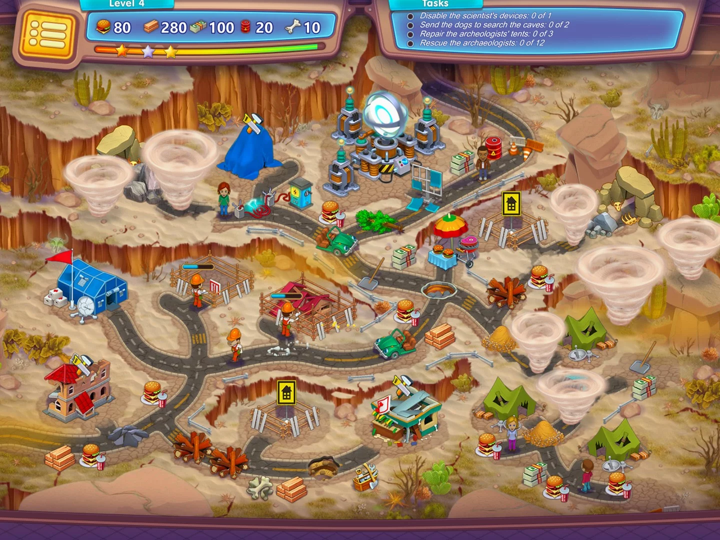 Изображение игры: Rescue Team: Evil Genius