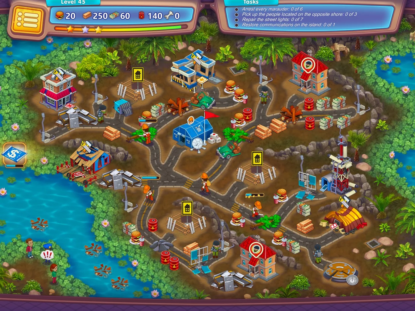 Изображение игры: Rescue Team: Evil Genius