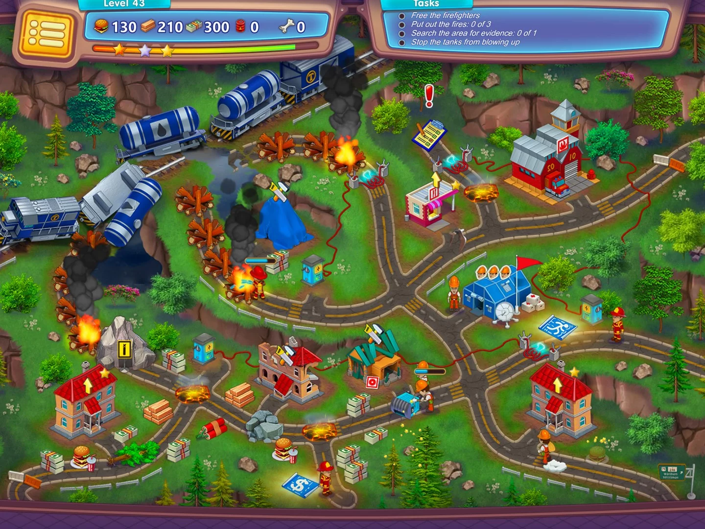 Изображение игры: Rescue Team: Evil Genius