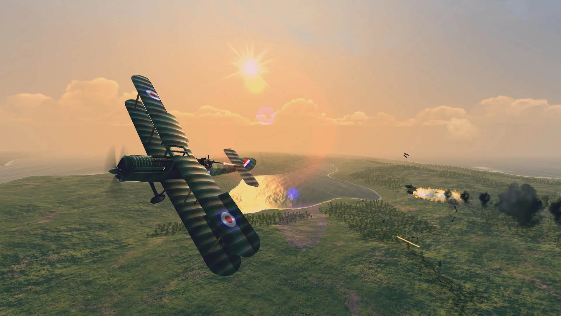 Изображение игры: Warplanes: WW1 Sky Aces