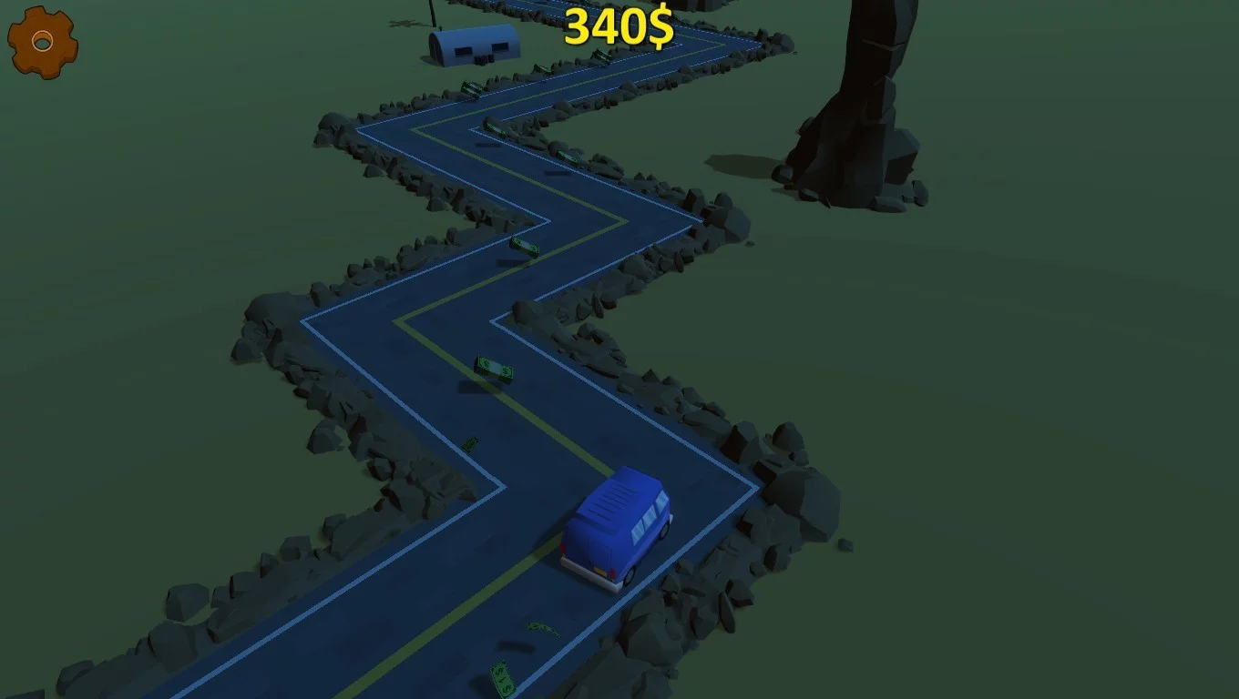 Изображение игры: Zigzag Infinite Runner