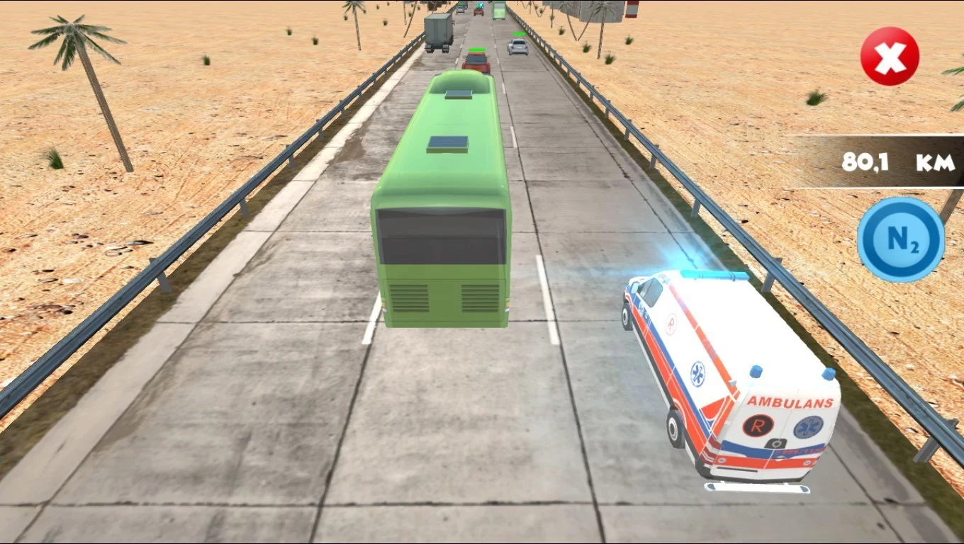 Изображение игры: Traffic Racer Crash