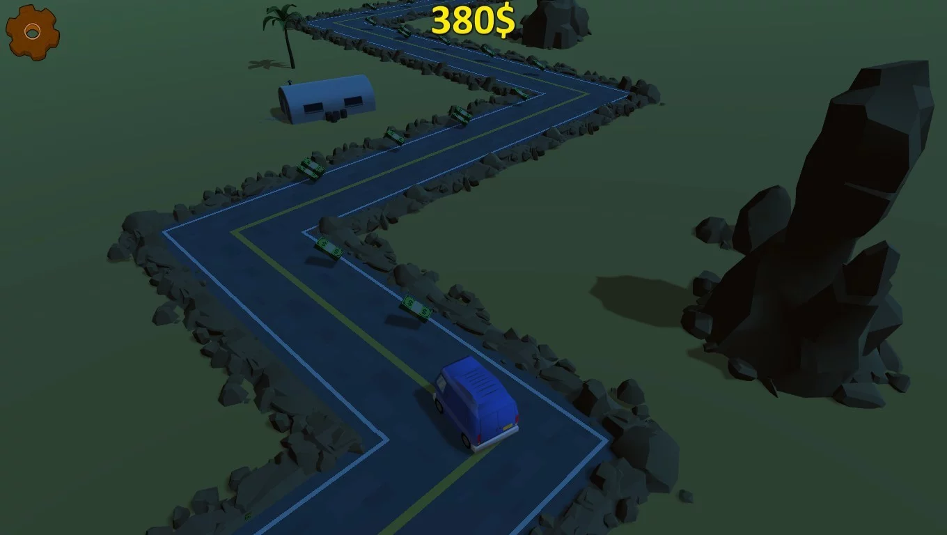 Изображение игры: Zigzag Infinite Runner