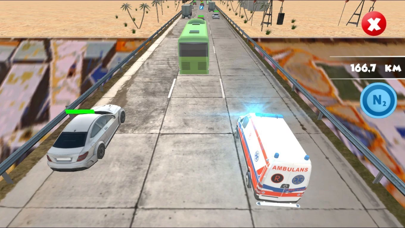 Изображение игры: Traffic Racer Crash