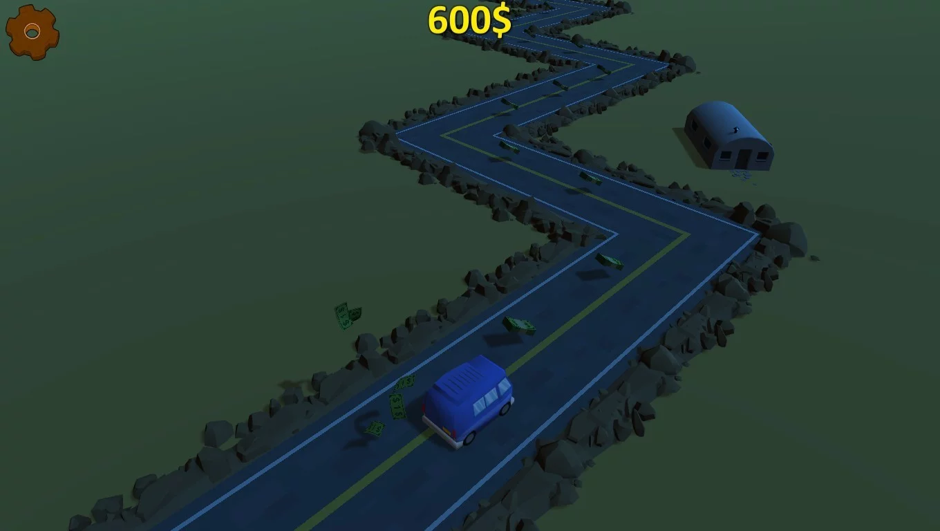 Изображение игры: Zigzag Infinite Runner