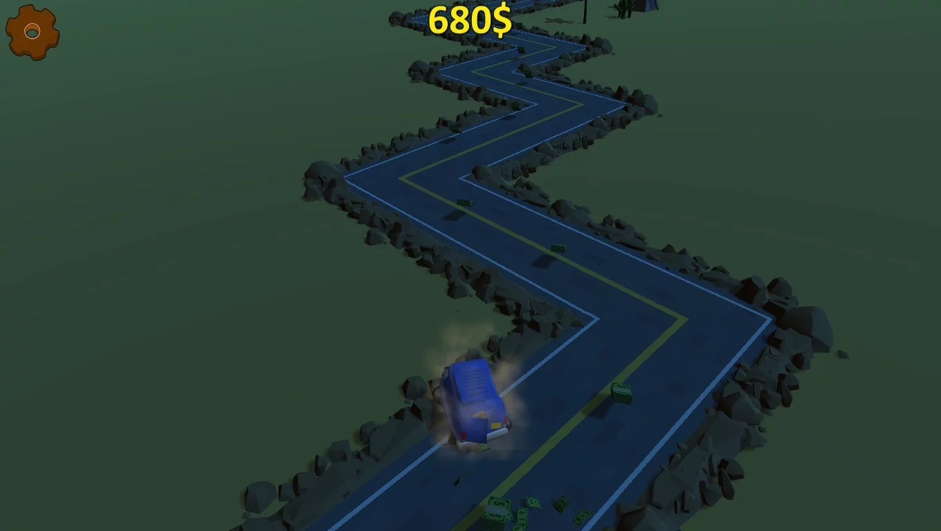 Изображение игры: Zigzag Infinite Runner