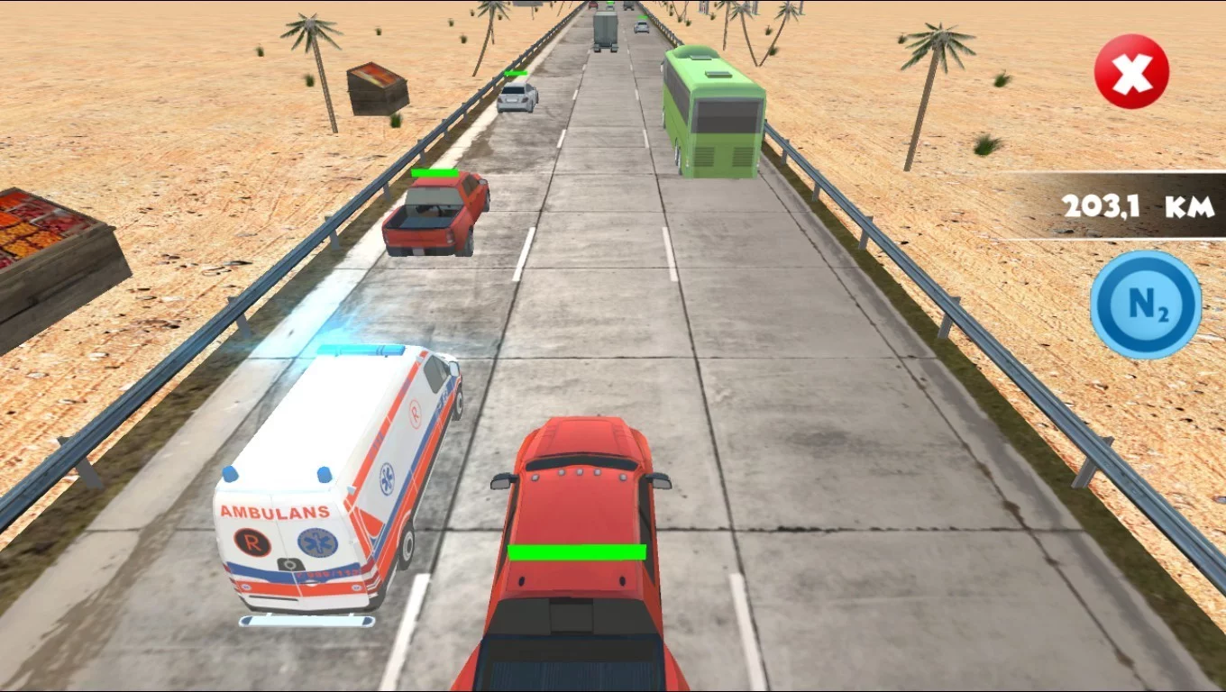 Изображение игры: Traffic Racer Crash