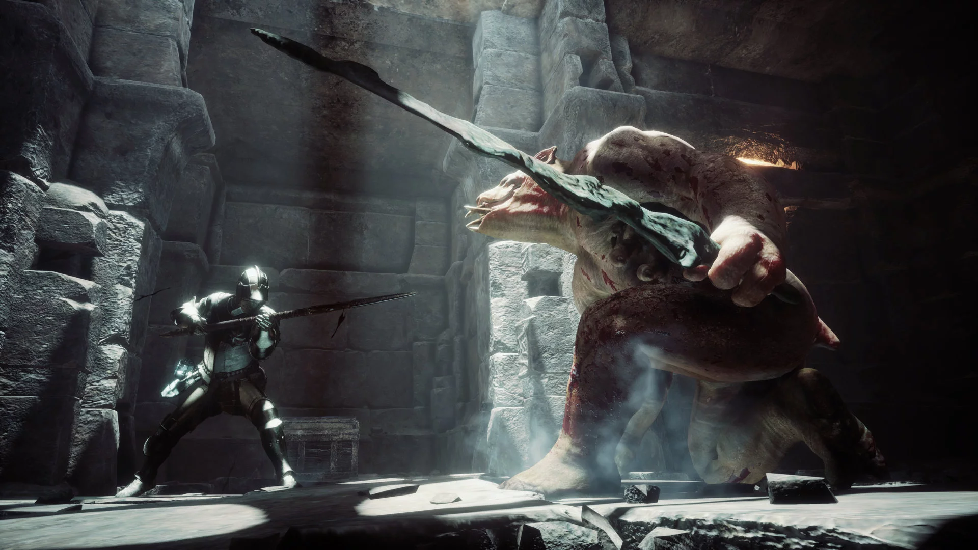 Изображение игры: Deep Down (PS4)