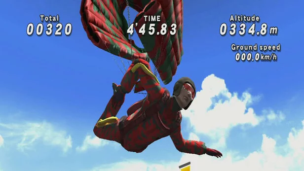 Изображение игры: Sky Diving
