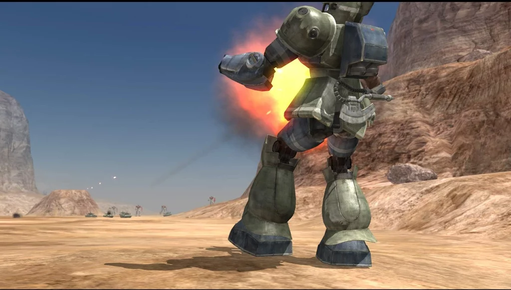 Изображение игры: Mobile Suit Gundam: Target in Sight