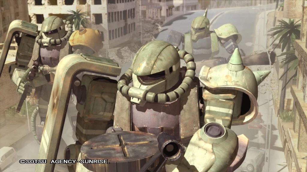 Изображение игры: Mobile Suit Gundam: Target in Sight
