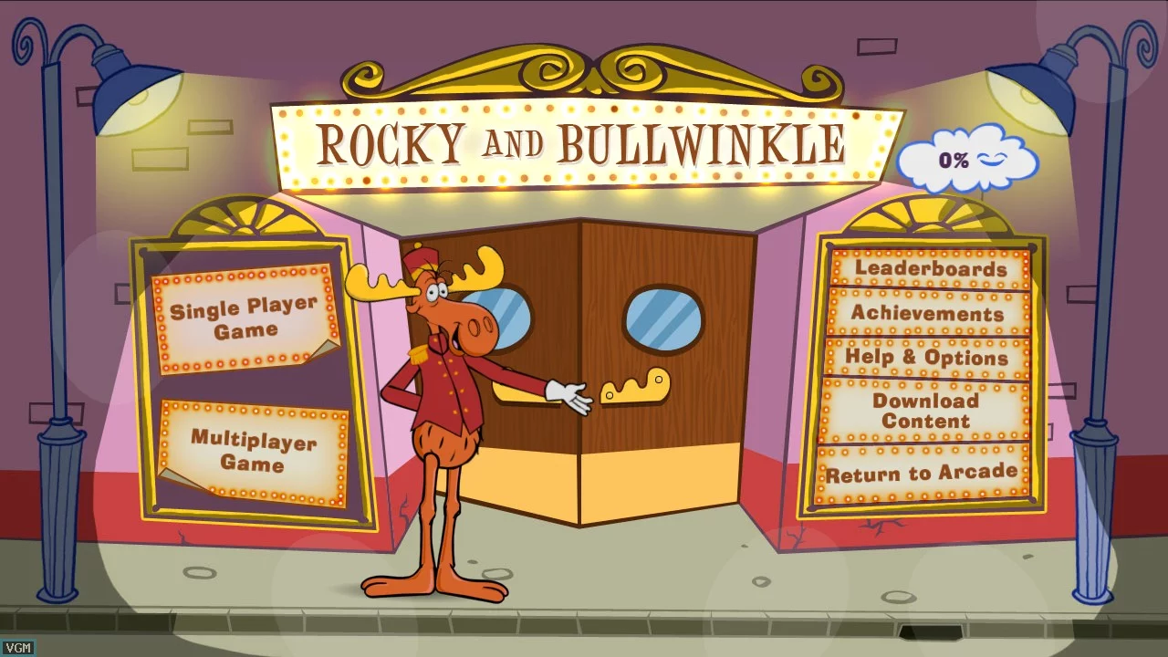 Изображение игры: Rocky and Bullwinkle