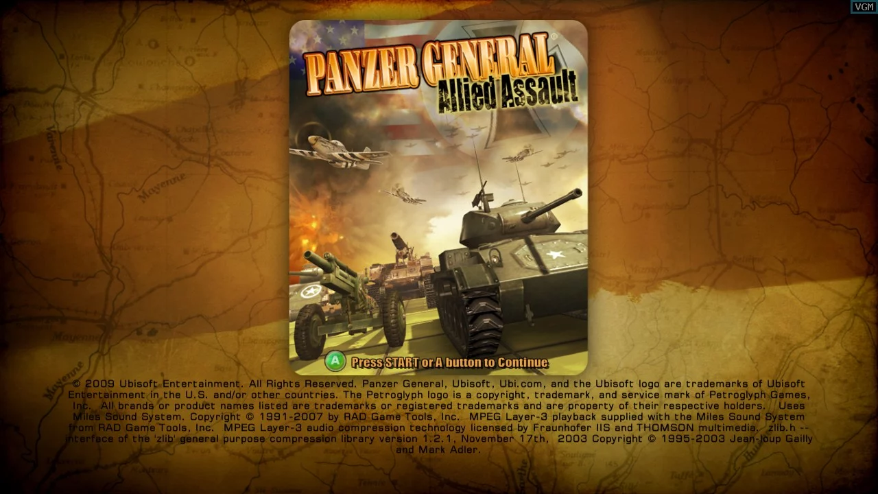 Изображение игры: Panzer General: Allied Assault