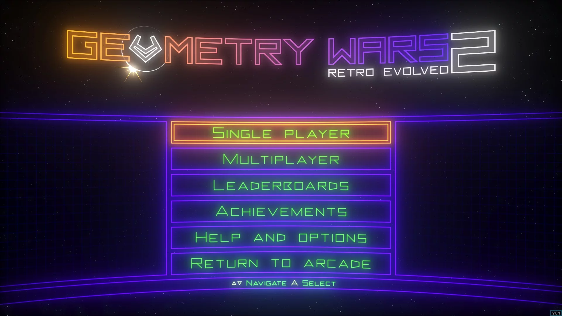 Изображение игры: Geometry Wars: Retro Evolved 2