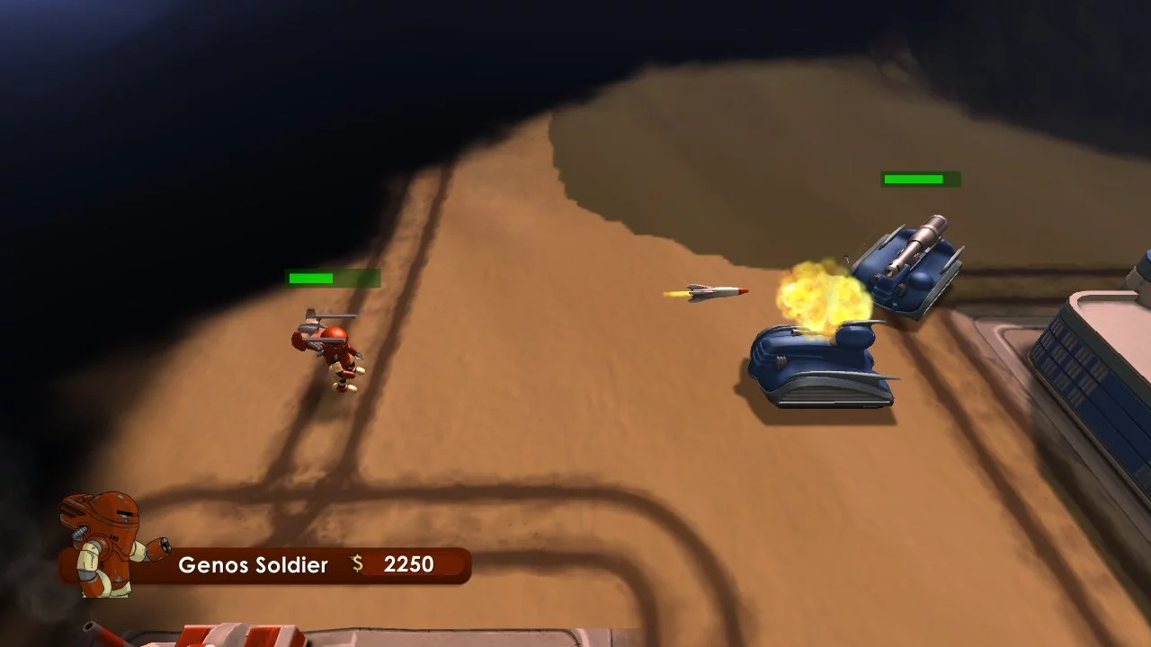 Изображение игры: Commanders: Attack of the Genos