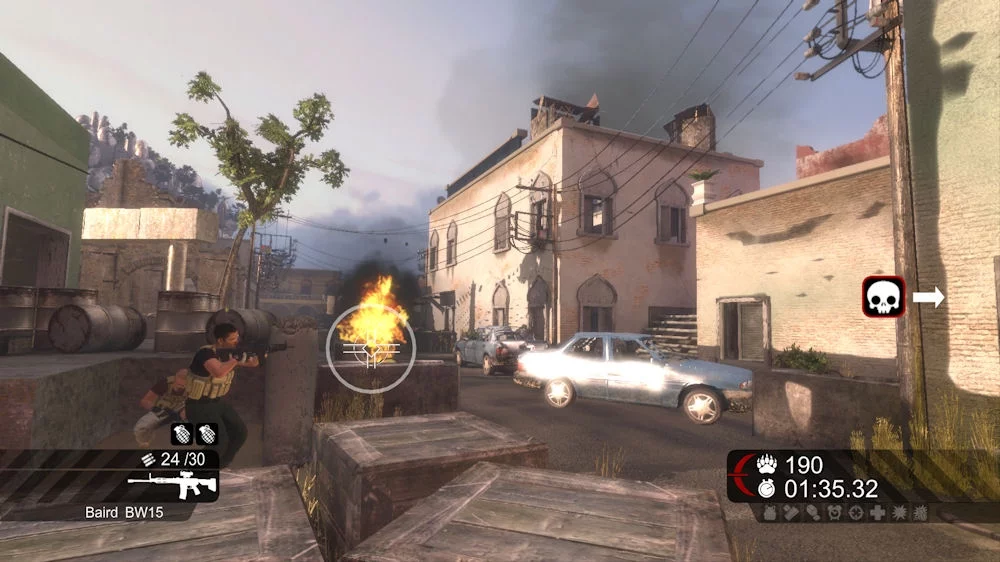 Изображение игры: Blackwater Kinect
