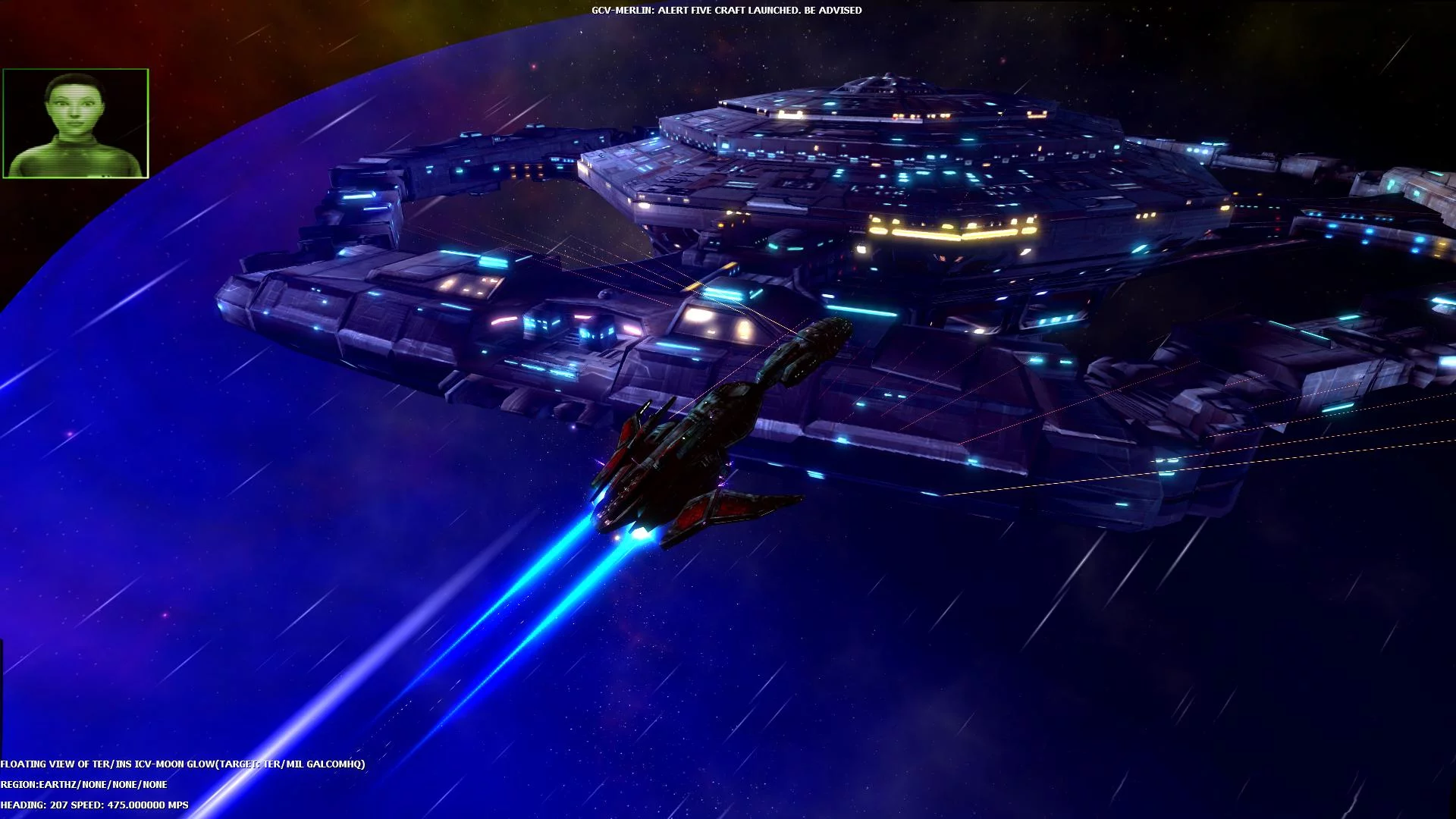Изображение игры: Galactic Command: Talon Elite