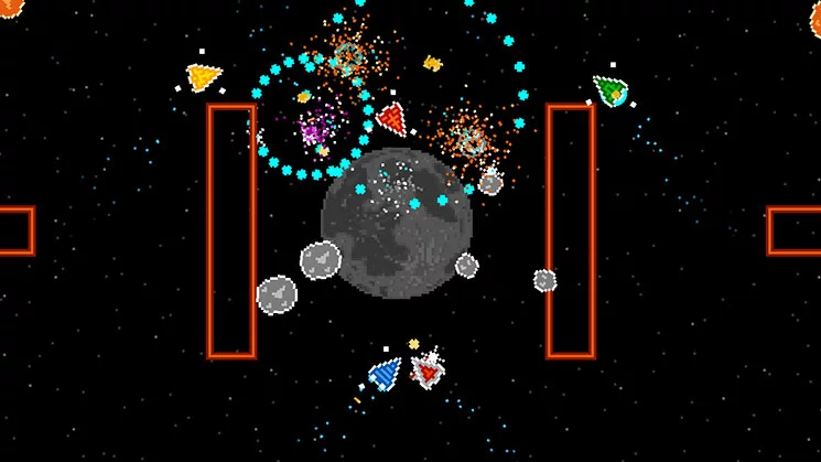 Изображение игры: Astro Duel Deluxe