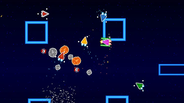 Изображение игры: Astro Duel Deluxe
