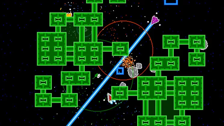 Изображение игры: Astro Duel Deluxe