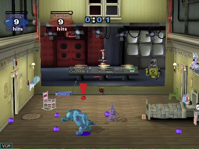 Изображение игры: Monsters, Inc. Scream Arena