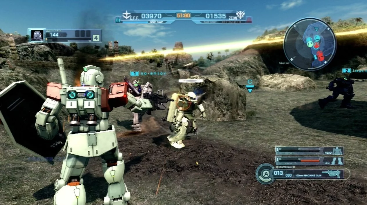 Изображение игры: Kidou Senshi Gundam: Battle Operation Support Appli