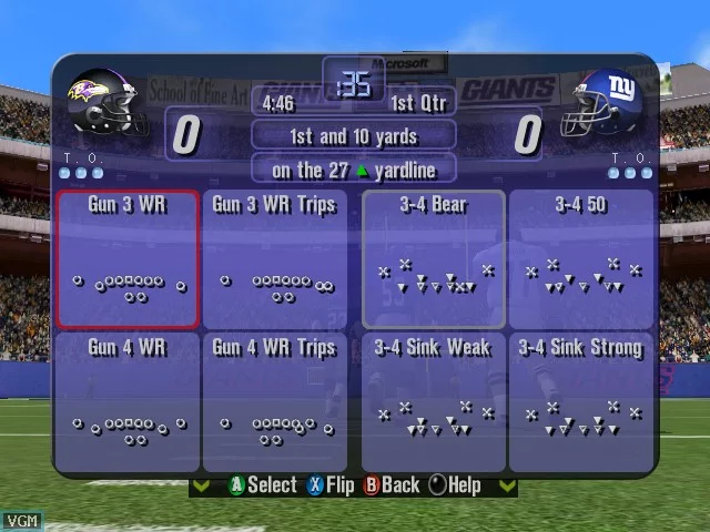 Изображение игры: NFL Fever 2002