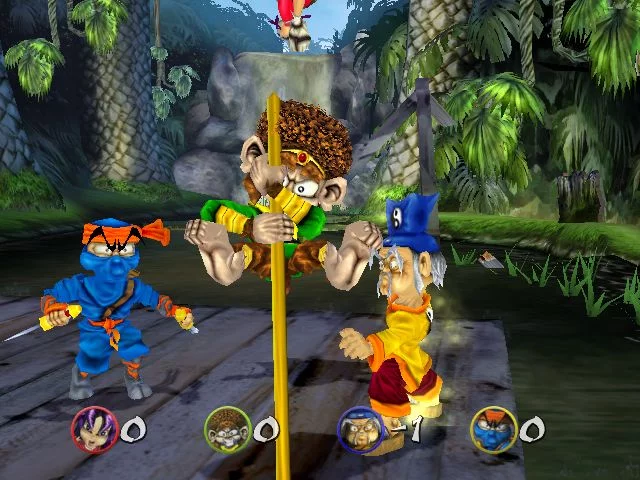 Изображение игры: Kung Fu Chaos