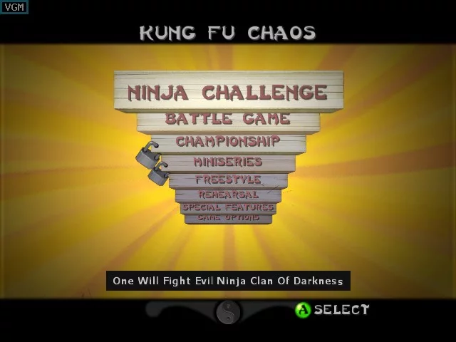 Изображение игры: Kung Fu Chaos